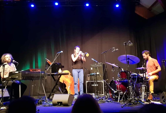 Le trio Tatanka aux Arches en Jazz. Photograpghie © Patricia Segretinat.