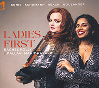 Ladies first, Rachel Kolly (violon), Palavi Mahidhara (piano)