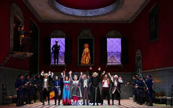 Le Barbier de Séville, Opéra de Marseille. Photographie © Christian Dresse.