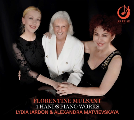 Florentine Mulsant, 4 Hands Piano Works, duo Lydia Jardon et Alexandra Matvievskaya