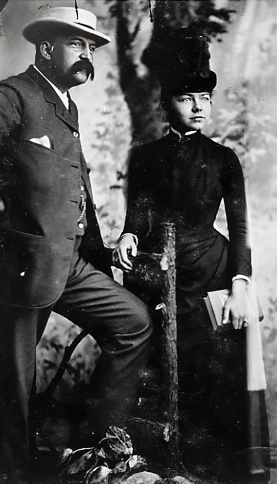Henry Harris Aubrey Beach et Amy Beach en 1886.