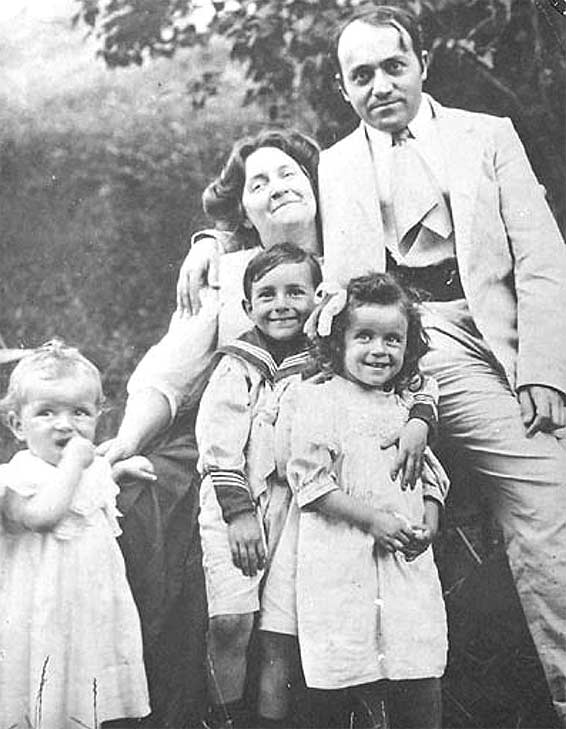 ERnest Bloch et sa famille
