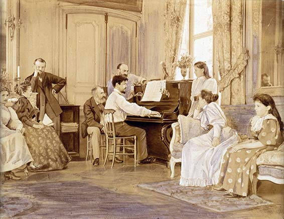 laude Debussy chez les Chaussons