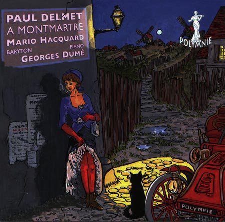 Paul Delmet à Montmartre