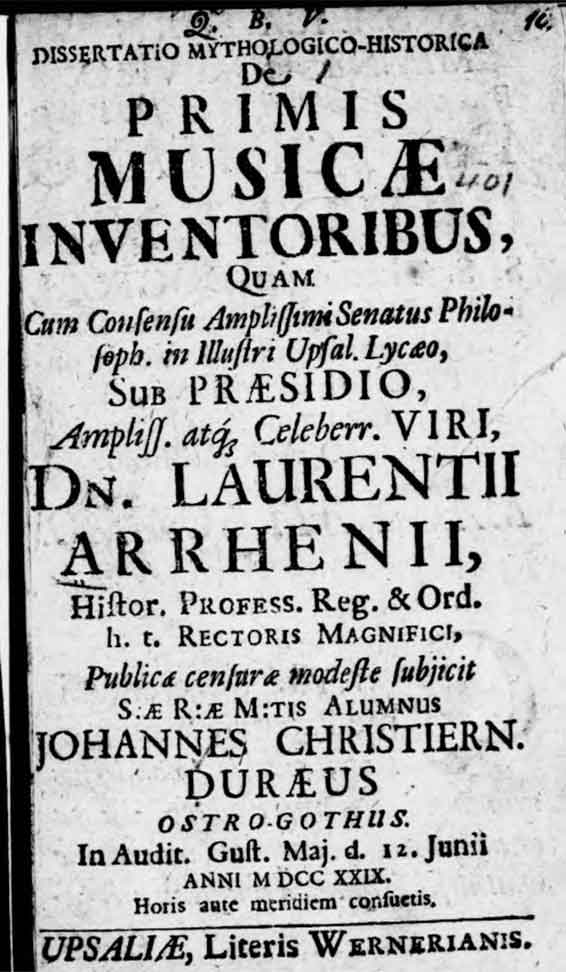 Duraeus Johann Christernius