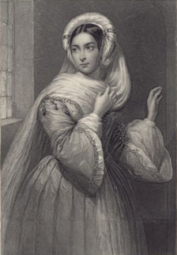 Marie-Cornélie Falcon, dans le rôle de Rachel 