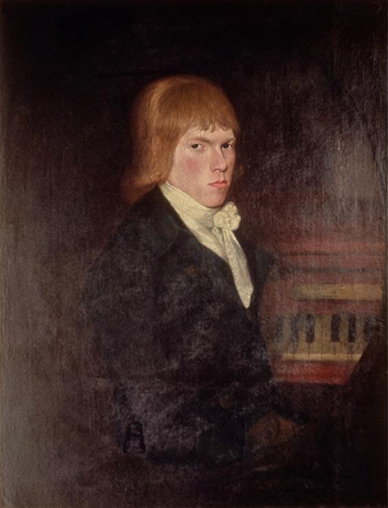 Portrait de John Field attribué à Martin Archer Shee, v. 1802.