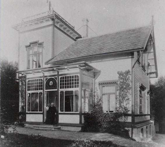 La maison des Grieg à Troldhaugen