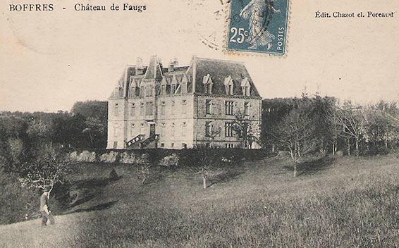 château des Faugs.