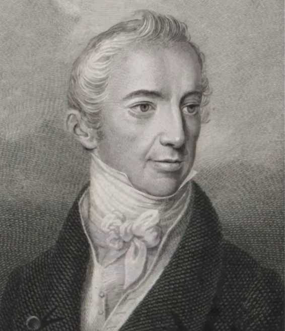 Ignaz Franz von Mosel, lithographie d'après un dessin de Josef Kriehuber, daté de 1830.