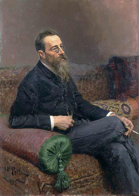 Rimski-Korsakov en 1893, par Repine.