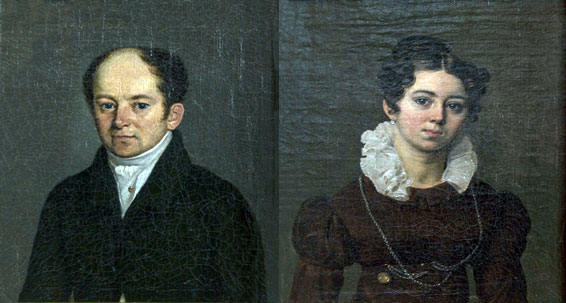 Andreï Petrovitch Rimski-Korsakov et Sofia Vasilievna Skaryatina.