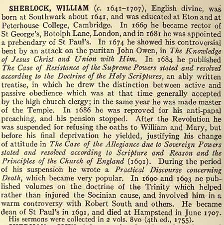 William Sherlock