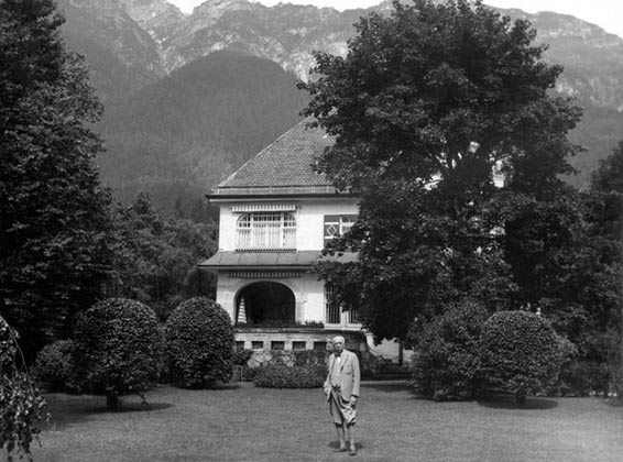 La maison de Richard Strauss à Garmisch