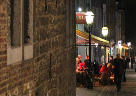 Terrasse du café Egmont