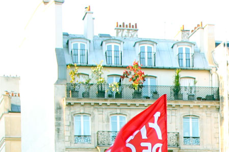 Manifestation place de l'HÔtel de Ville de Paris