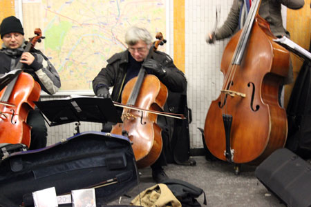 musiciens du métro pariisien