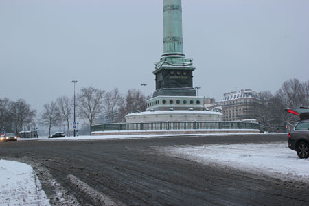 place de la bastillle à paris