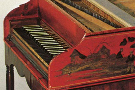 Clavecin Johann Christoph Fleischer, Hamburg 1710