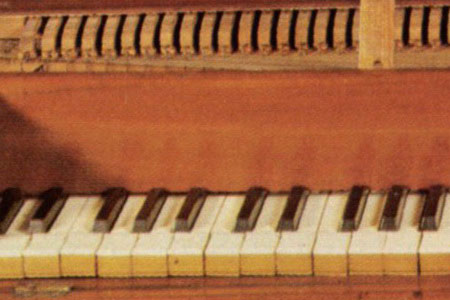 Piano allemand de la seconde moitié du XVIIIe siècle