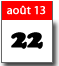 22 août 2013