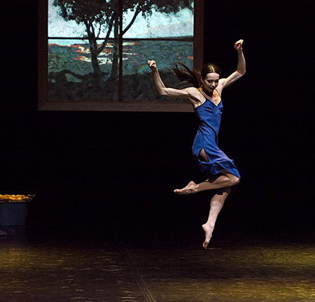 Diana Vishneva. Woman in a Room. Photographie © Gene Schiavone.