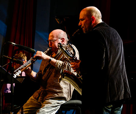 Dave Lienman et Jean-Charles Richard à Caen