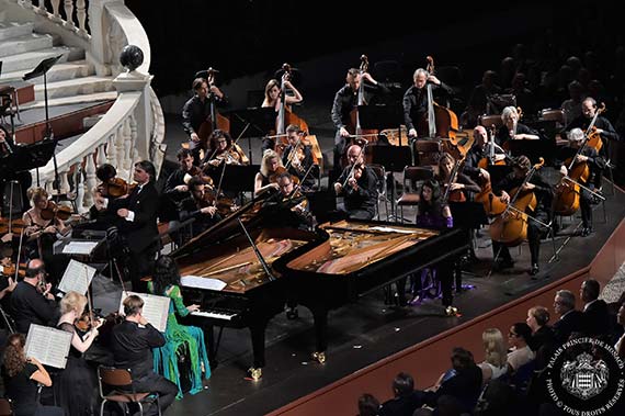 Concert au palais princier de monaco