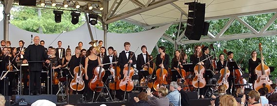 L’OFJ, Thierry Escaich et Russell Davies au Parc floral de Paris