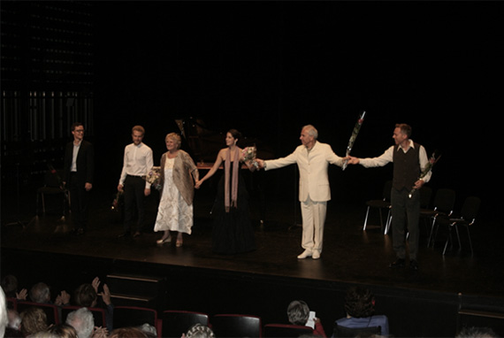 Concert d’ouverture de l’Académie Francis Poulenc (Tours), 20 août 2014.