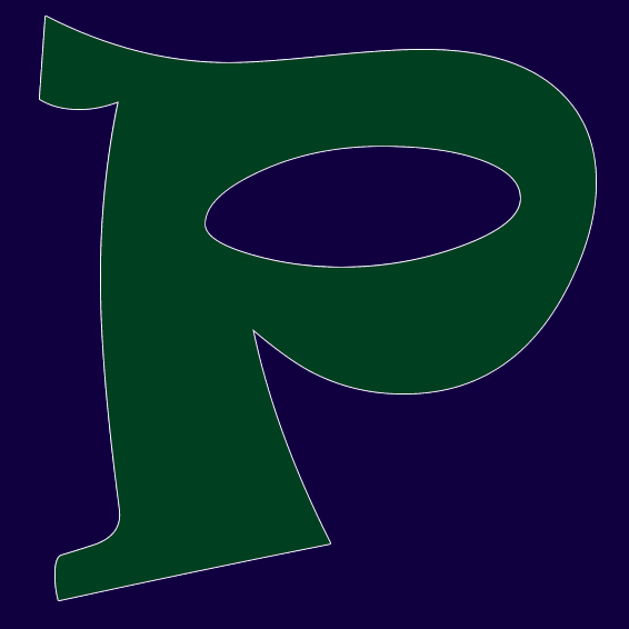 lettrine "p"