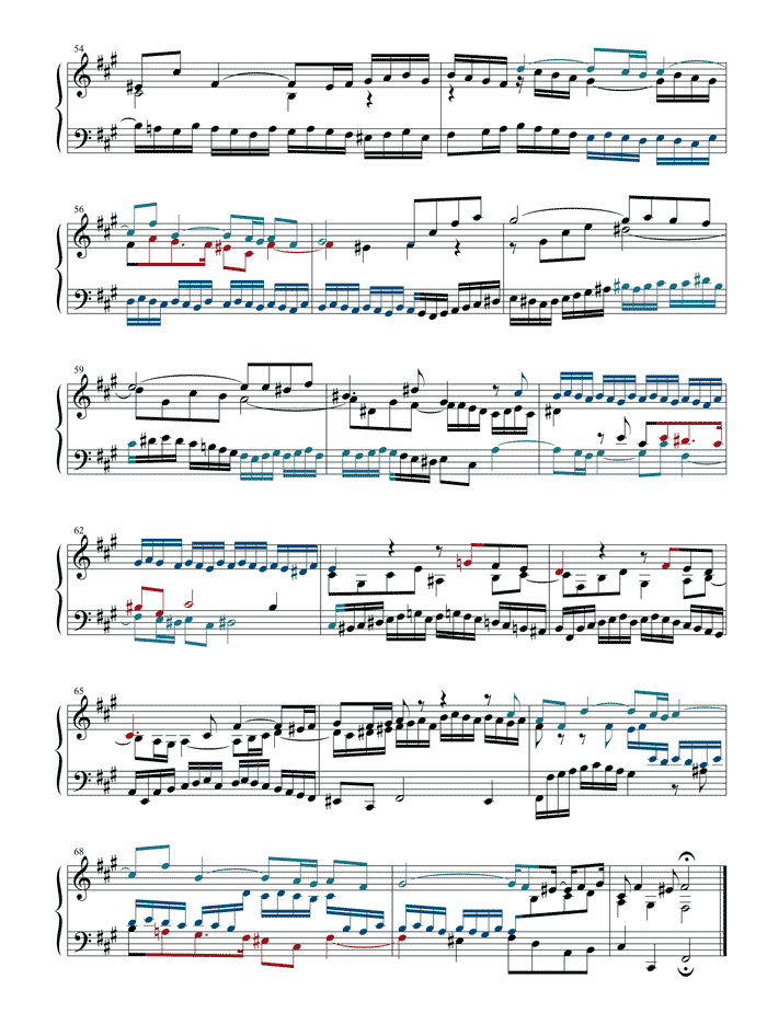 Fugue BWV 883/2 