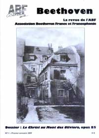 « Beethoven », revue de l'Association Beethoven France no 11