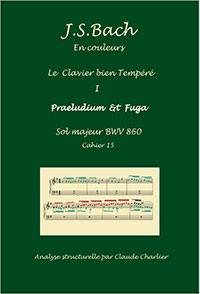 15. Prélude et fugue en sol majeur BWV 860.