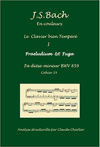 14. Prélude et fugue en fa mineur BWV 859.