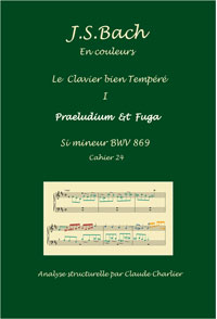 24. Prélude et fugue en si mineur BWV 869