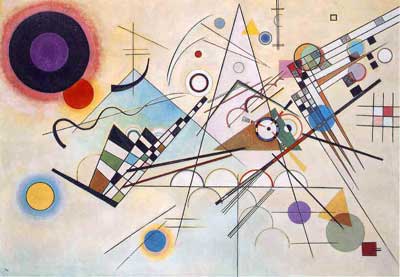 une toile de Kandinsky 