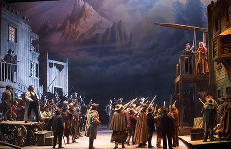 La Fanciulla del West, scène finale