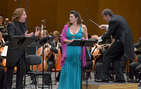 Robert Alagna, Anna Caterina Antonacci, Fayçal Karoui. 