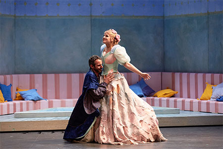 Princesse Saamcheddine (Nathalie Manfrino), Mârouf (Jean-Sébastien Bou)