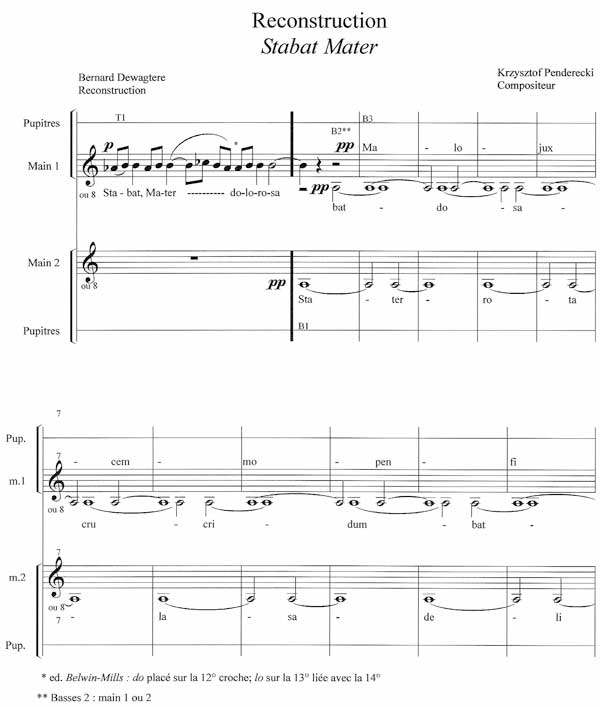 Stabat Mater, Krzysztof Penderecki