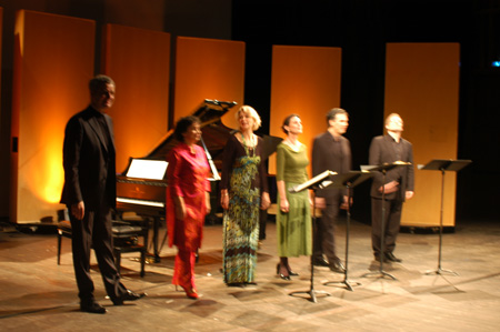 Andreas Groethuysen, Yaara Tal , Münchener Vokalquartett, paris 15 janvier 2011