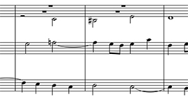 Transcription pour orgue de sept fugues du Clavier bien tempéré de J.-S. Bach 