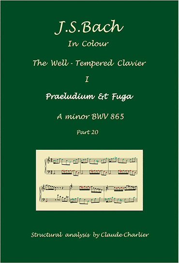 20. Praeludium & Fuga in a minor BWV 865.