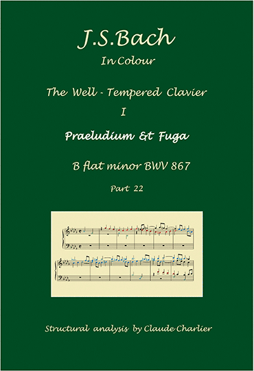 22. Praeludium & Fuga in b♭ flat minor BWV 867.