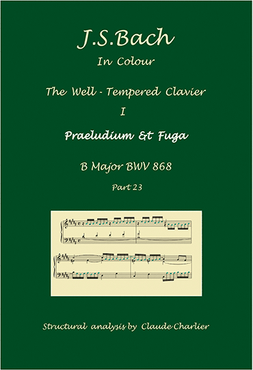23. Praeludium & Fuga in B Major BWV 868.