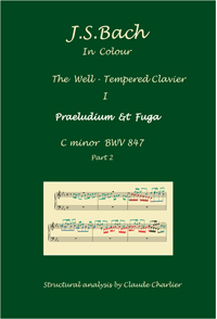 2. Johann Sebastian Bach, The Well-Tempered Clavier, Book I, Praeludium & Fuga inc minor BWV 847