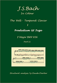 11. Johann Sebastian Bach, The Well-Tempered Clavier, Book I, Praeludium & Fuga inF major, BWV 856.