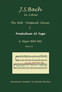 15. Johann Sebastian Bach, The Well-Tempered Clavier, Book I, Praeludium & Fuga inG Major BWV 860.