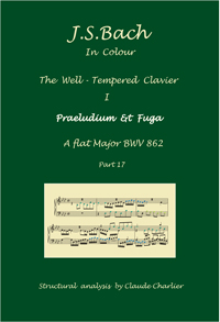 17. Johann Sebastian Bach, The Well-Tempered Clavier, Book I, Praeludium & Fuga inA♭ Major BWV 862.